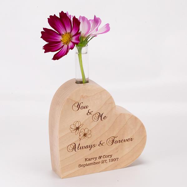 Wedding Heart Vase